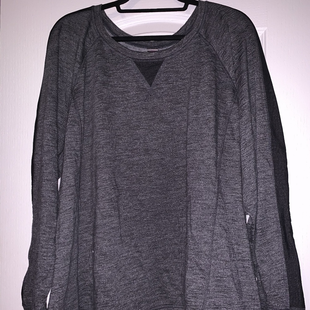LANE BRYANT GREY ACTIVE SWEATSHIRT